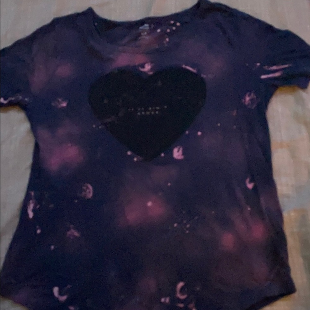 Galaxy dyed top
